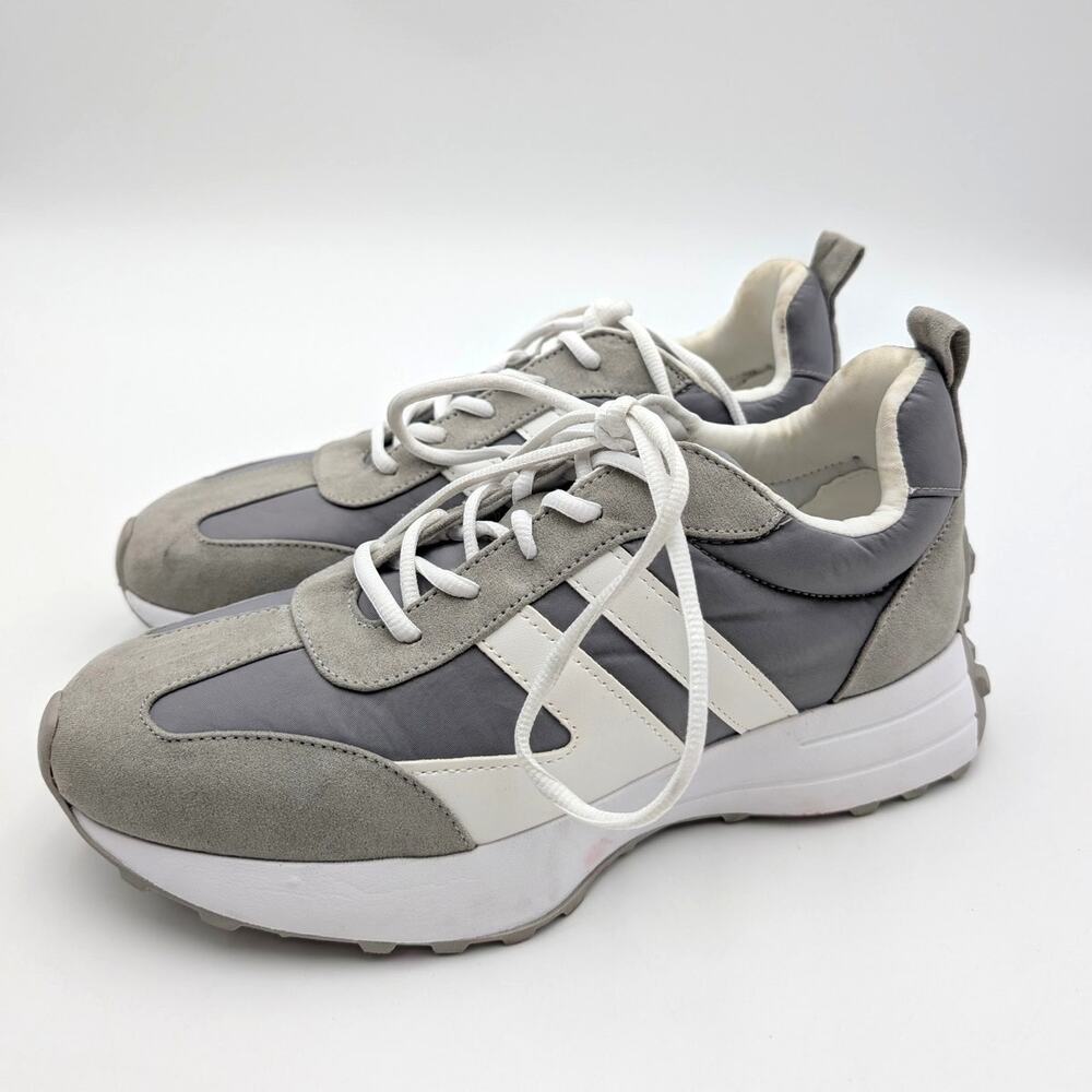 Urban Sport by JSlides Janey Sneaker Shoes Women's Grey/White Size US8M EU38.5